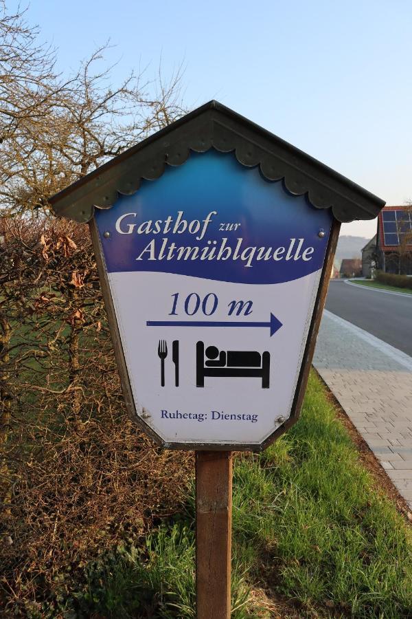 Zur Altmuehlquelle Otel Windelsbach Dış mekan fotoğraf